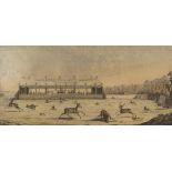 Ansicht der großen Hirschjagd am 6. Oktober 1808