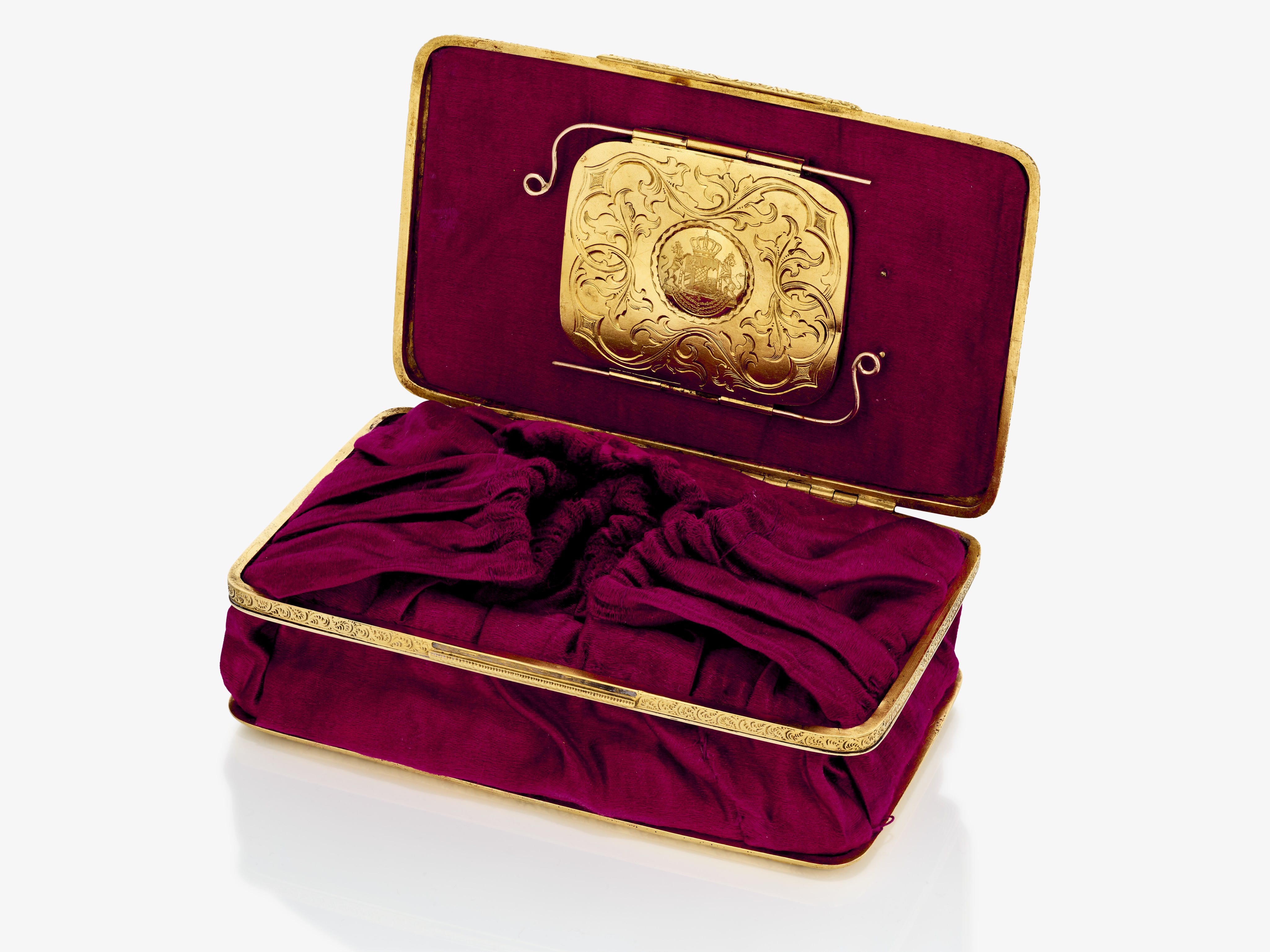 Geldbörse in Form einer prächtigen Golddose - Image 3 of 3