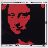 Single Mona Lisa (red). 1998