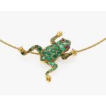 Collier mit Frosch