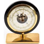 Accessoires Barometer mit Standfuss aus den ca. 50er Jahren