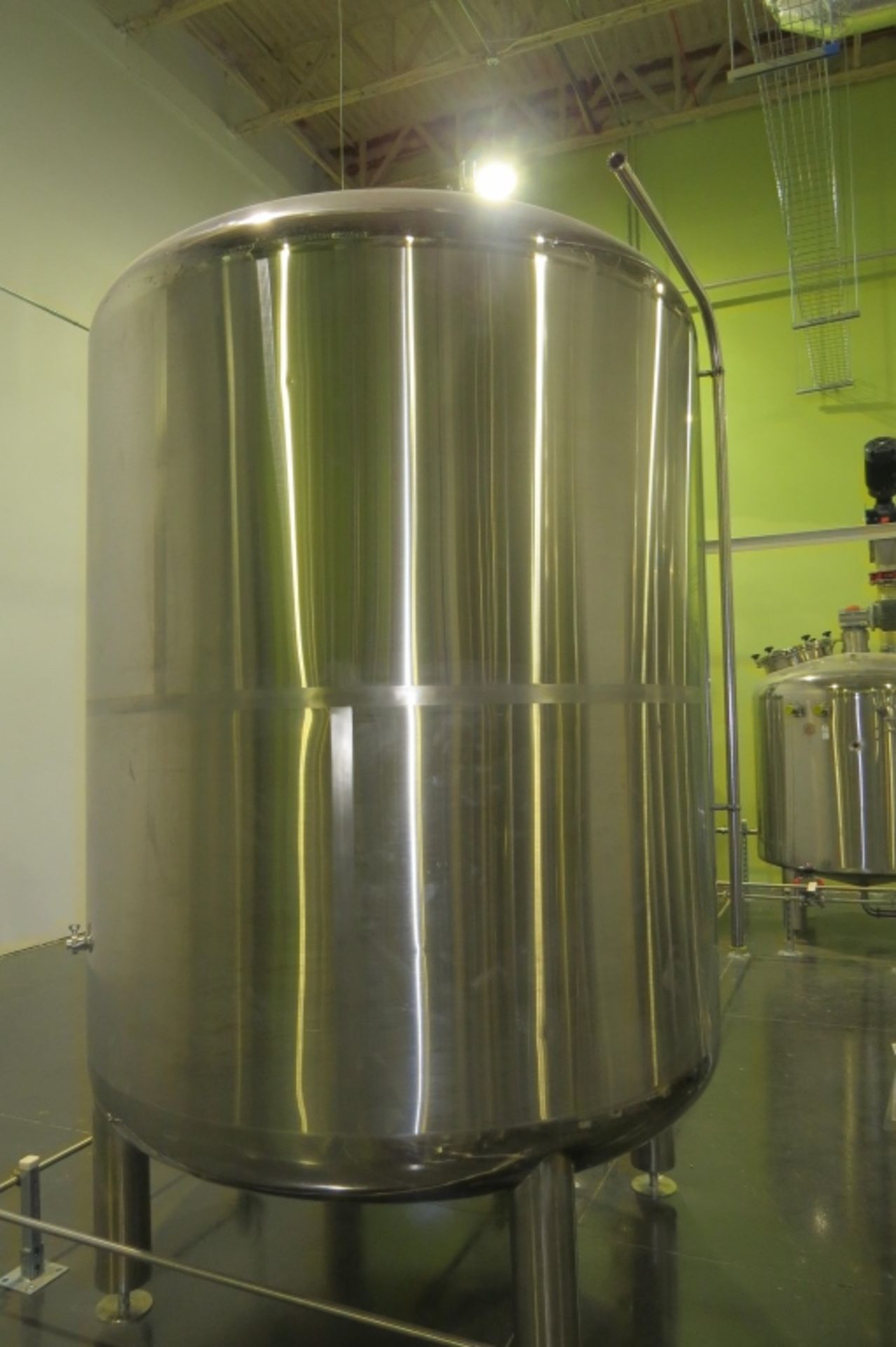 Automated Extractions Stainless Ethanol Tank