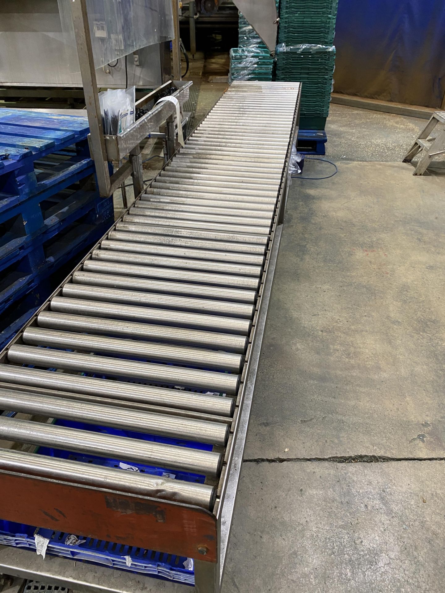 Stainless Steel Roller Conveyor - Image 2 of 2