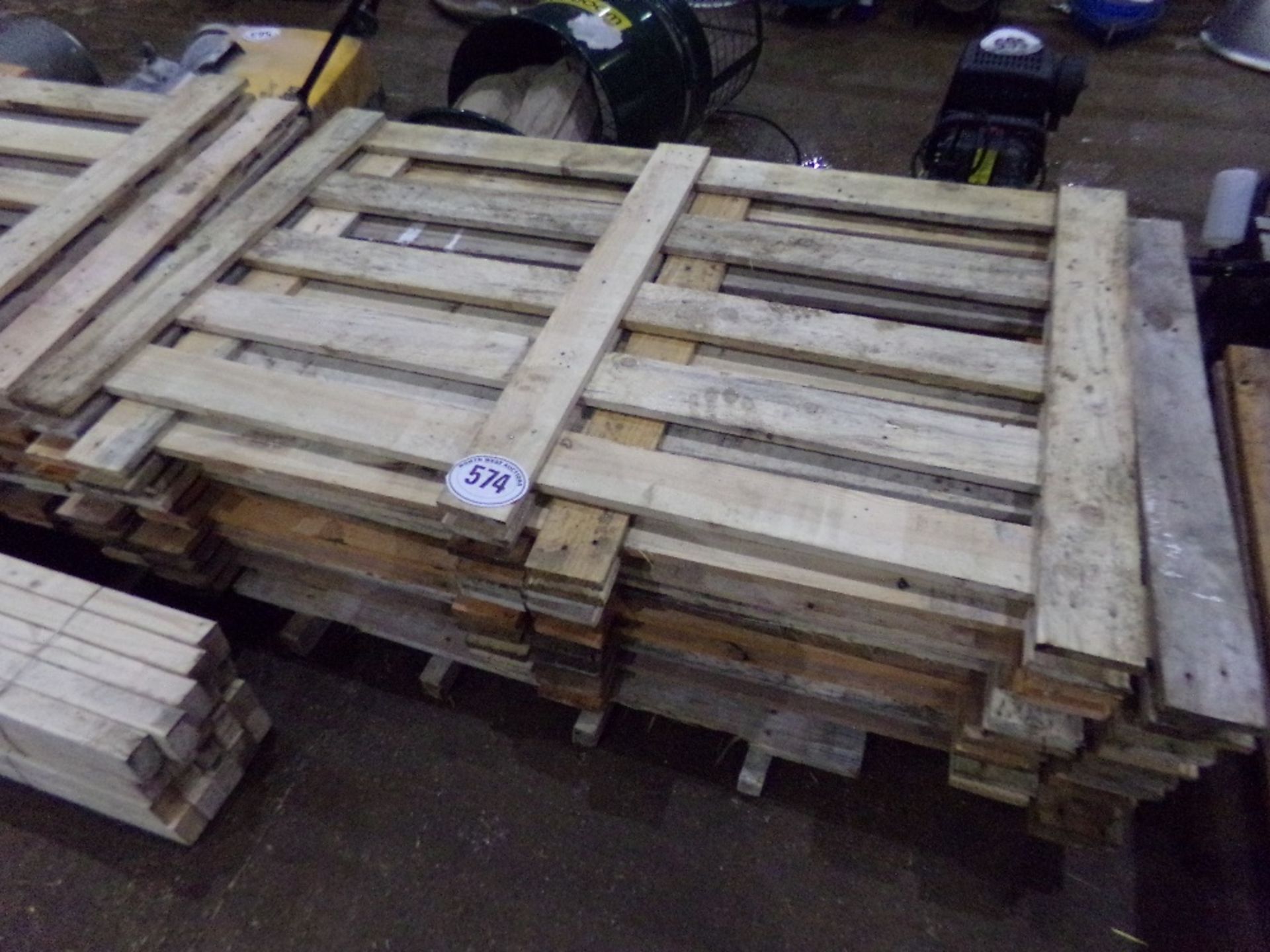 10 WOODEN HURDLES (NO VAT)