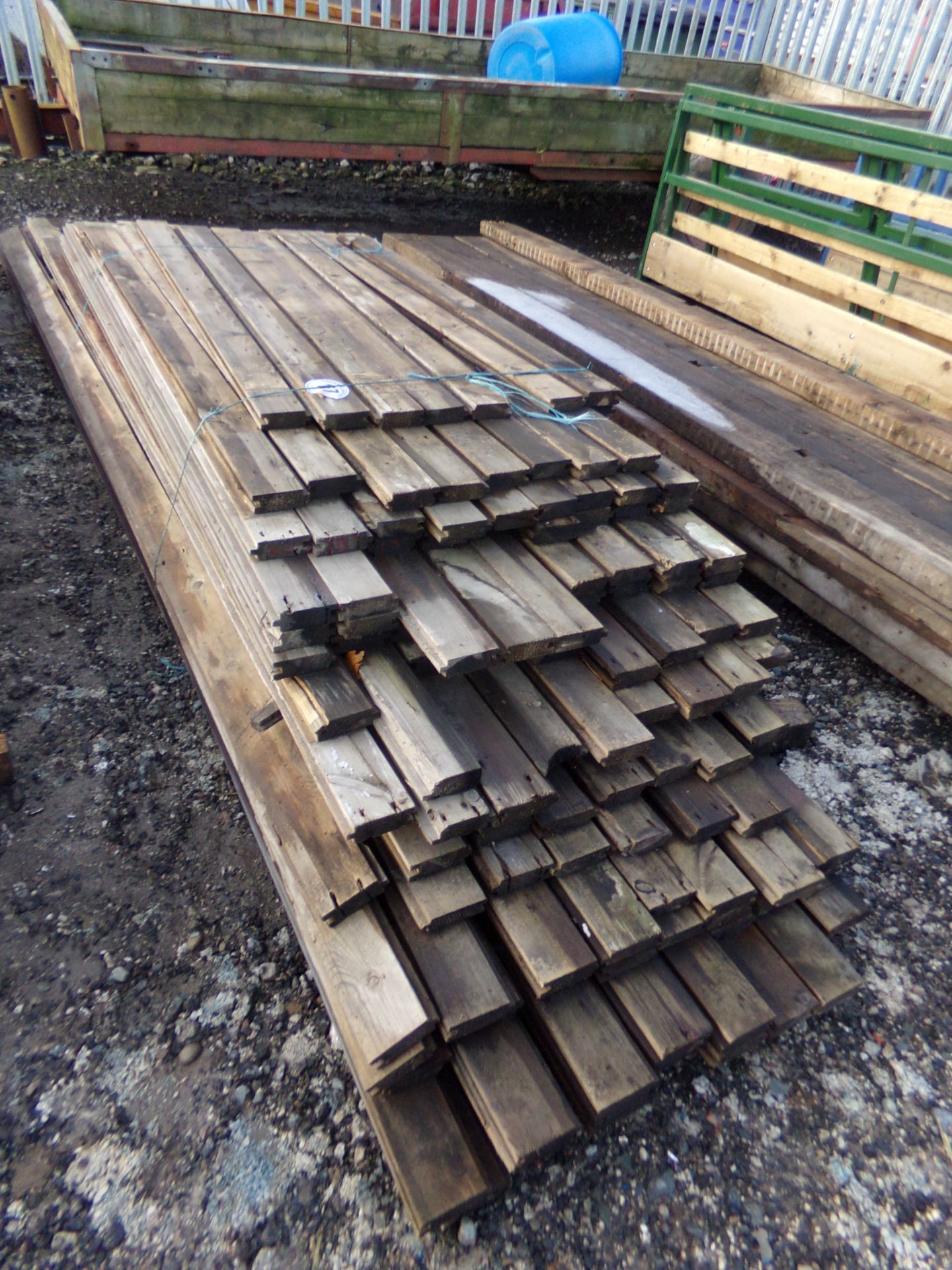 QUANTITY 3 OAK FLOOR BOARDS 5FT & 12FT "