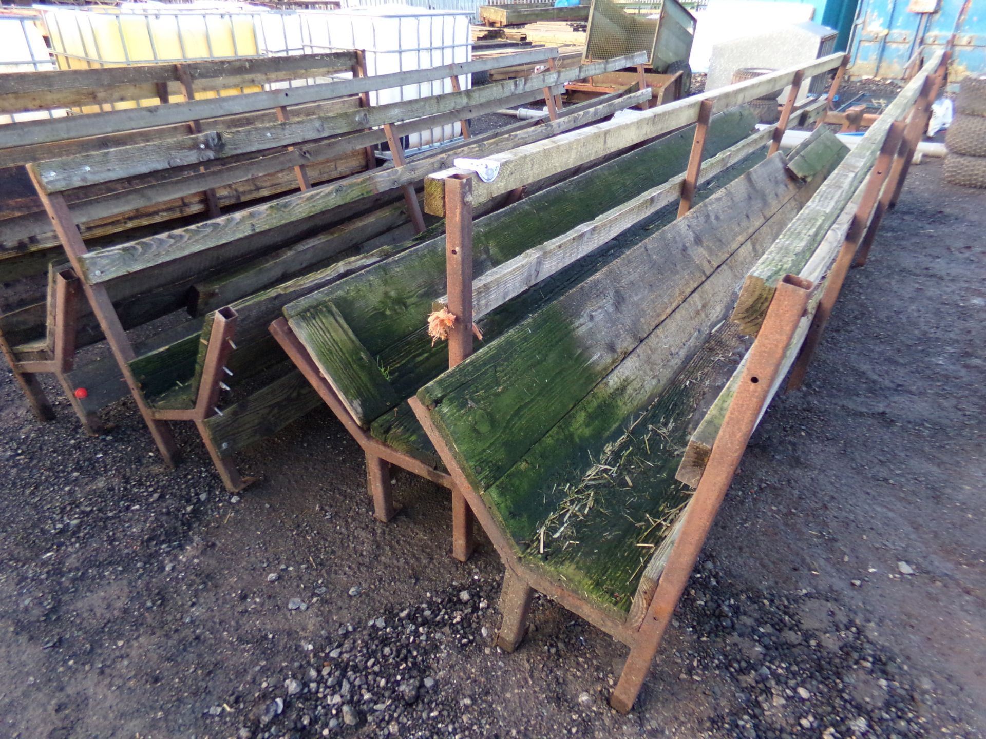 4 X SHEEP FEED BARRIER - Image 2 of 2