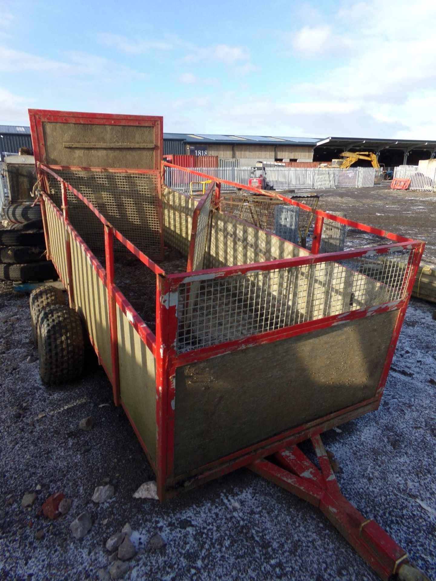 TWIN AXLE QUAD SHEEP TRAILER (NO VAT) - Image 2 of 4