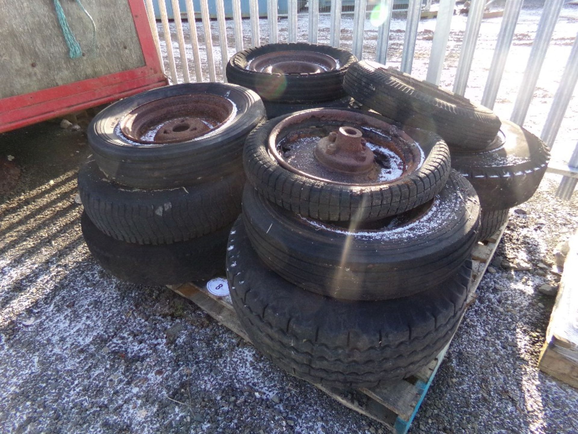 PALLET OF VARIOUS WHEELS & RIMS (+ VAT)