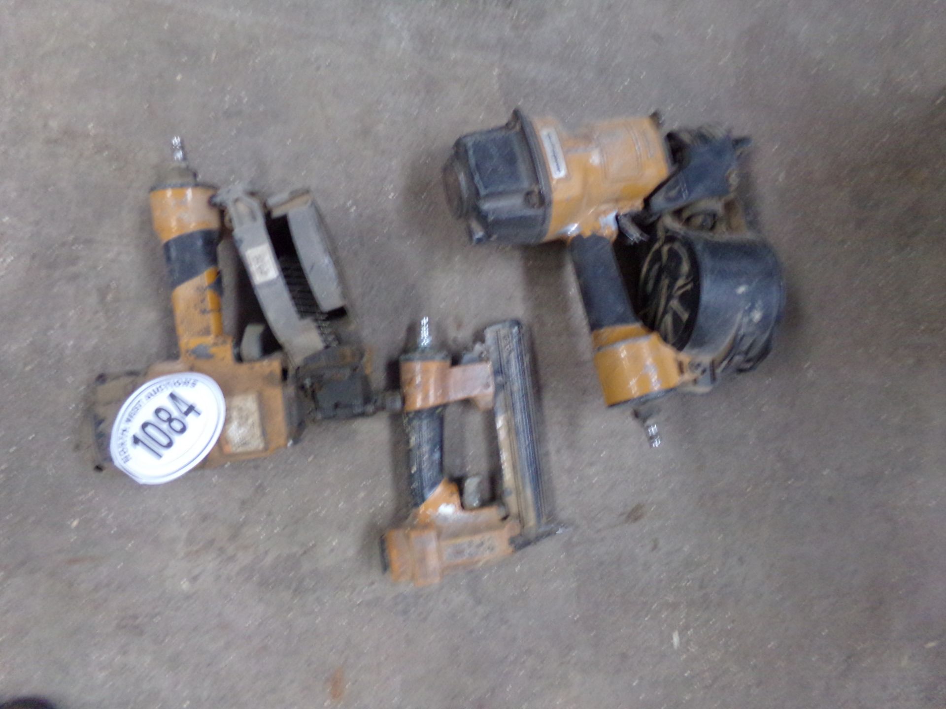 3 YELLOW STANLEY POWER TOOLS