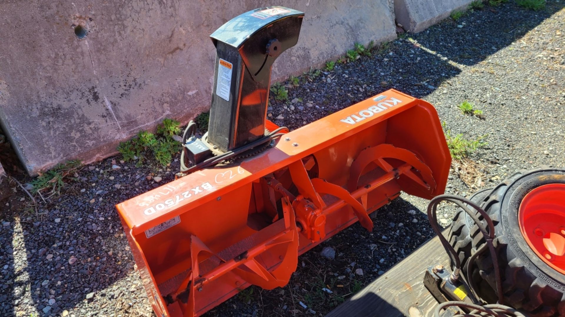 Kubota Bx2750d Snow Blower