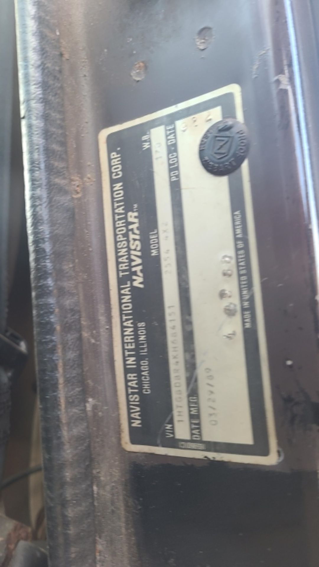 1989 International 6 Wheel Sander - Image 6 of 8