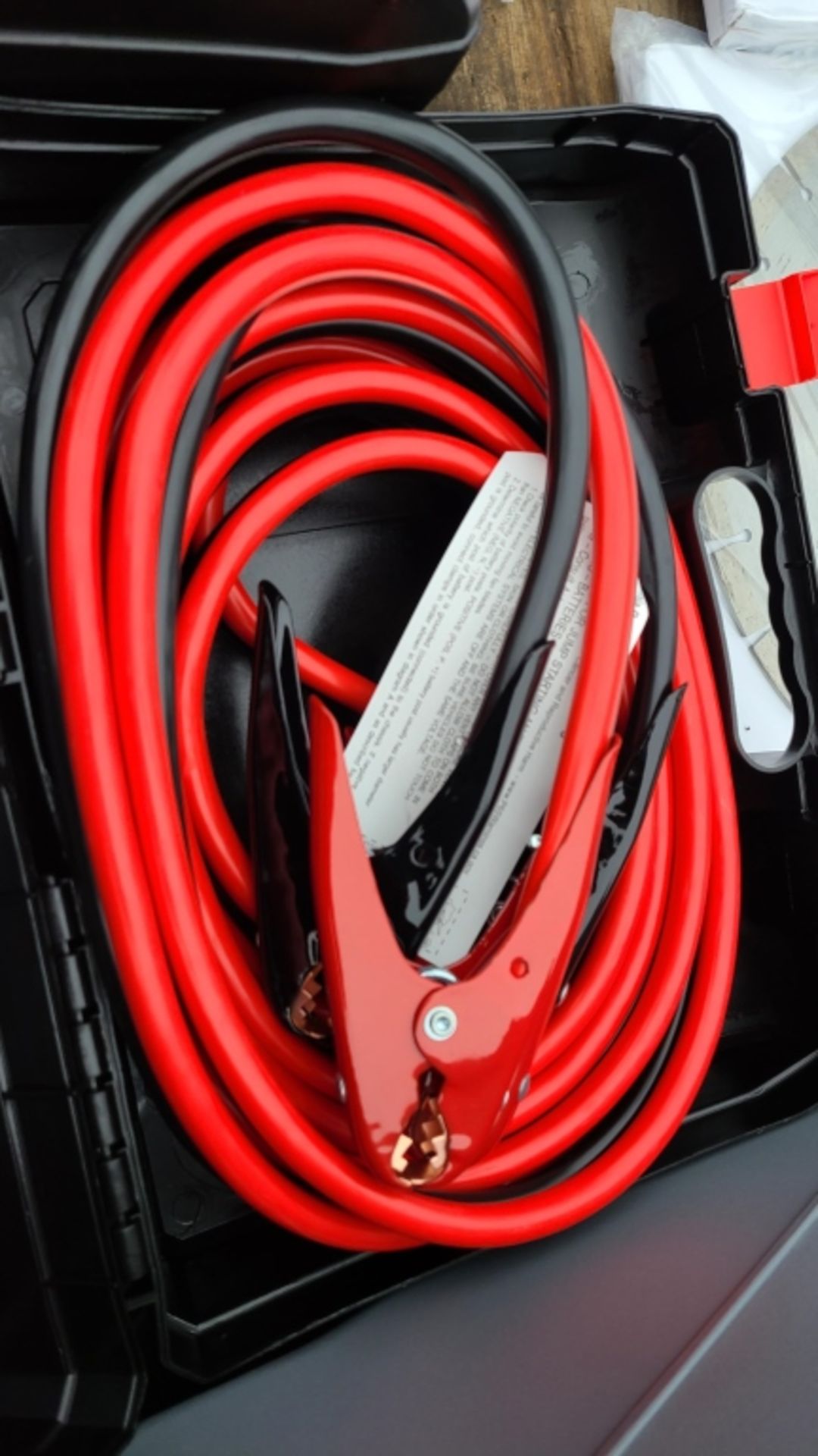 25 Ft Hd 1 Gauge Booster Cables