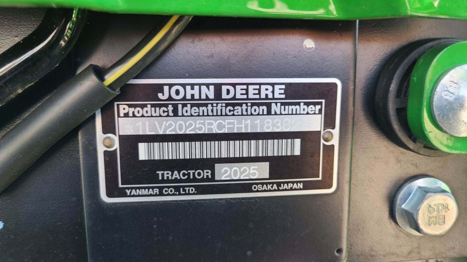 John Deere 2025r Tractor - Image 5 of 16