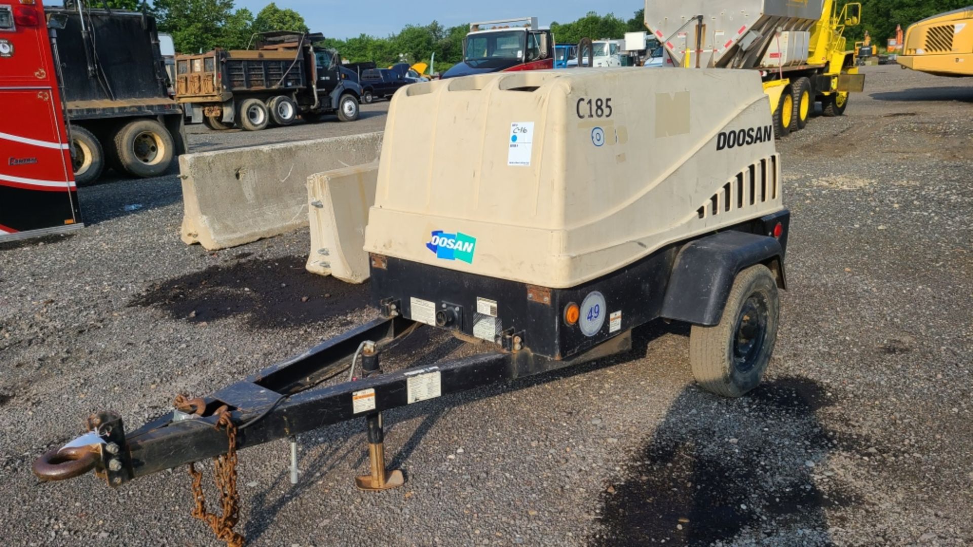 2012 Doosan Cp185 Compressor