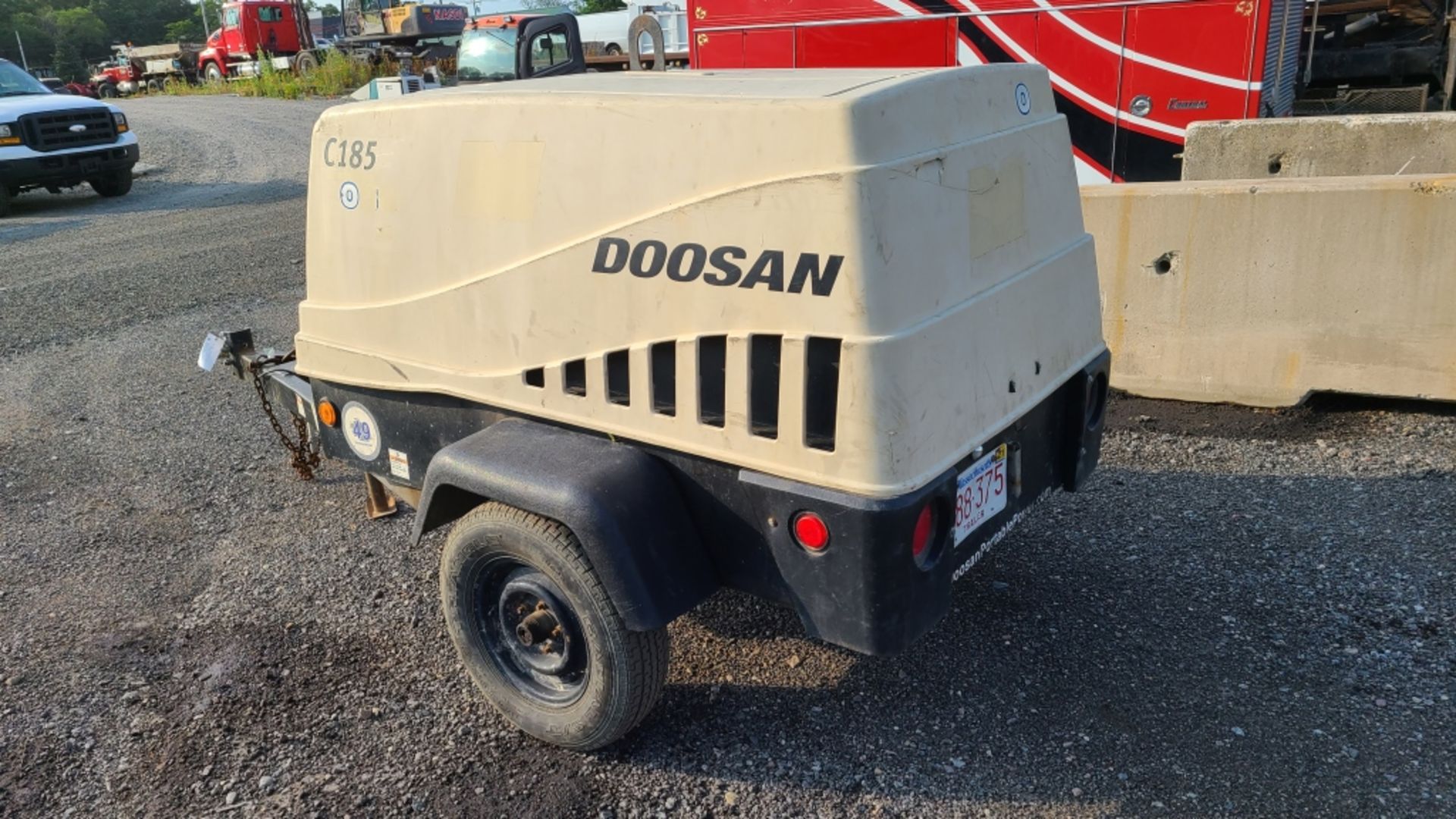 2012 Doosan Cp185 Compressor - Image 3 of 7
