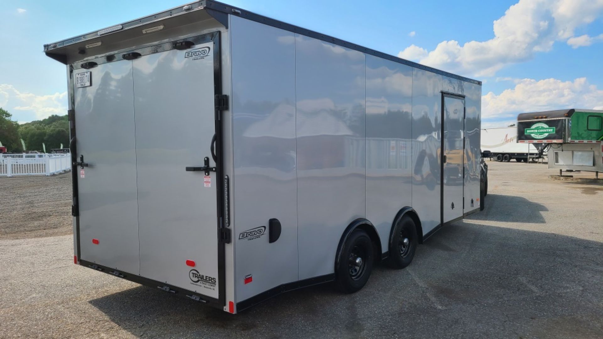 2020 Bravo Enclosed Car Trailer - Image 3 of 7