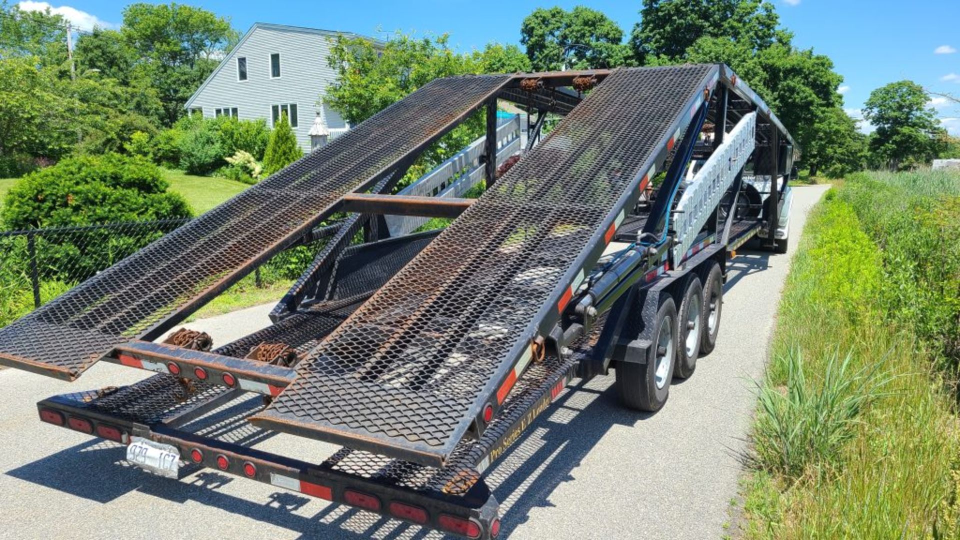 2015 Kaufman Mini 5 Pro Series Ez Loader Trailer - Image 4 of 8