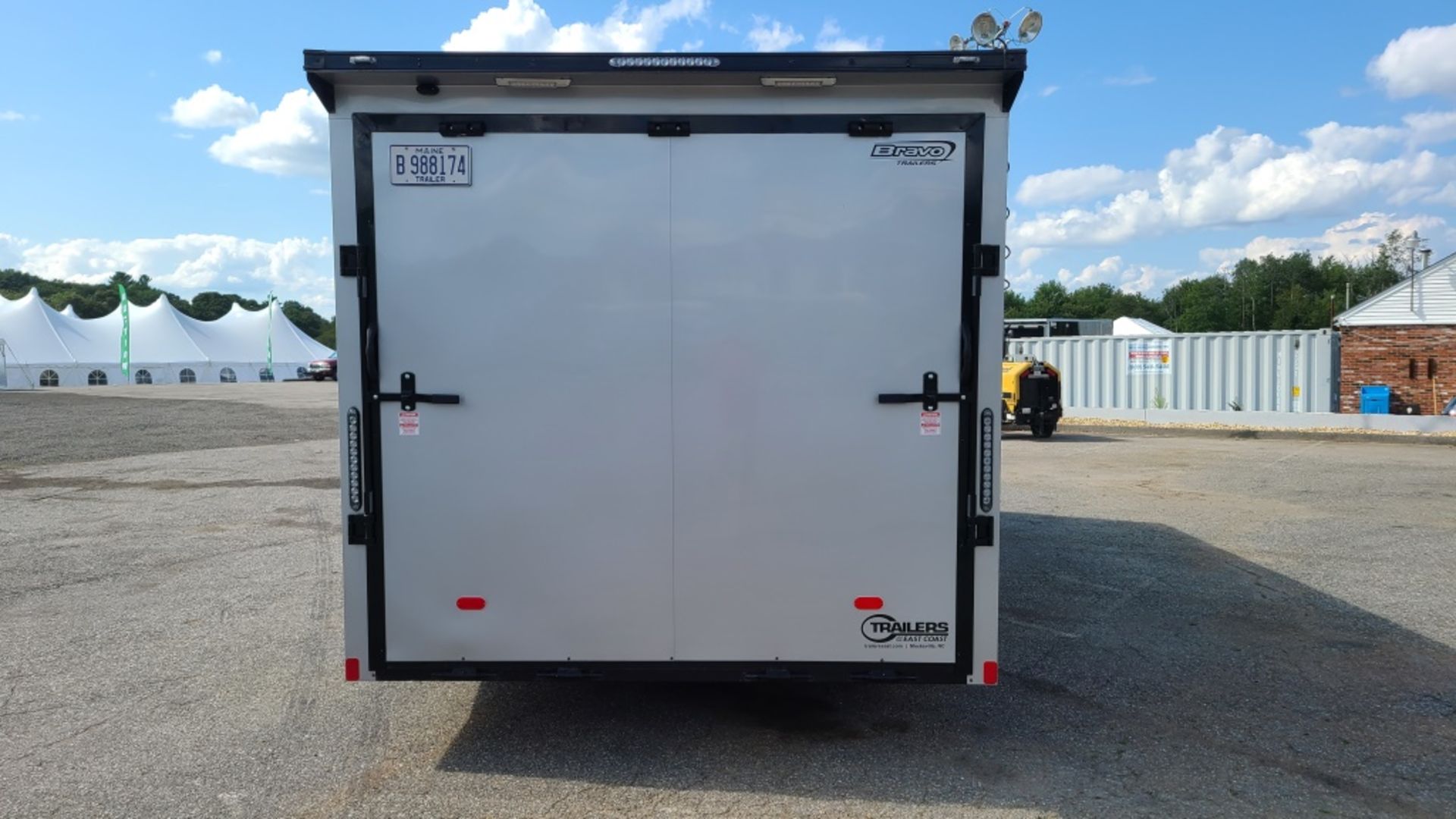 2020 Bravo Enclosed Car Trailer - Image 4 of 7