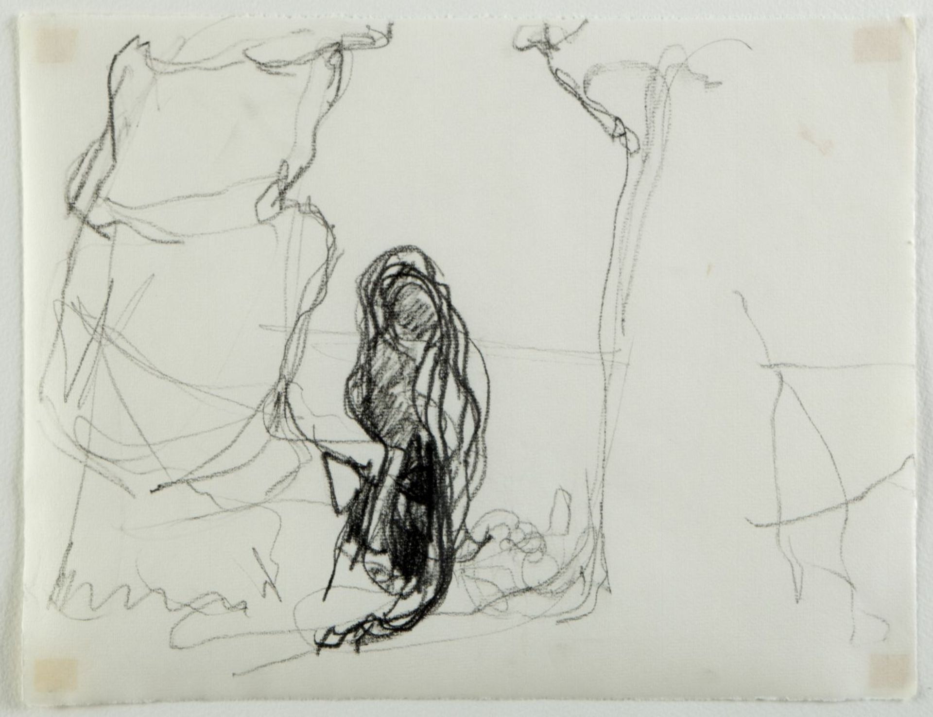 Plas, Nicole van den. 1943 Mol - Ostende Kompositionen. 6 Bleistiftzeichn. Bis 24,5 x - Bild 2 aus 8