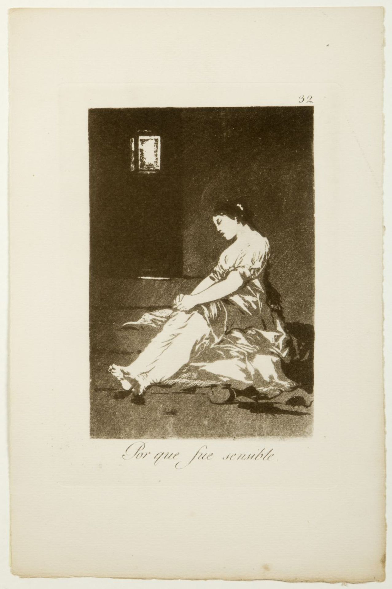 Goya Caprichoa. 10 Heliogravuren nach den Radierungen. Bis 21,5 x 15 cm. - Bild 5 aus 9