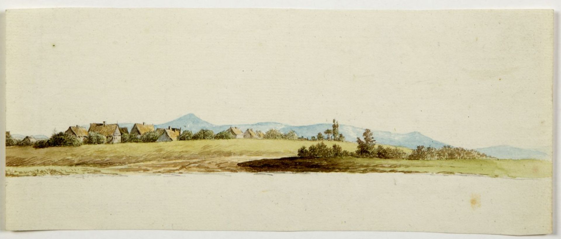 Kunkler, Adolf. 1792 - Gnadenberg bei Bunzlau - 1866 Loswitz. Landschaften. Gebirgsbach. 1 braun lav - Bild 5 aus 5