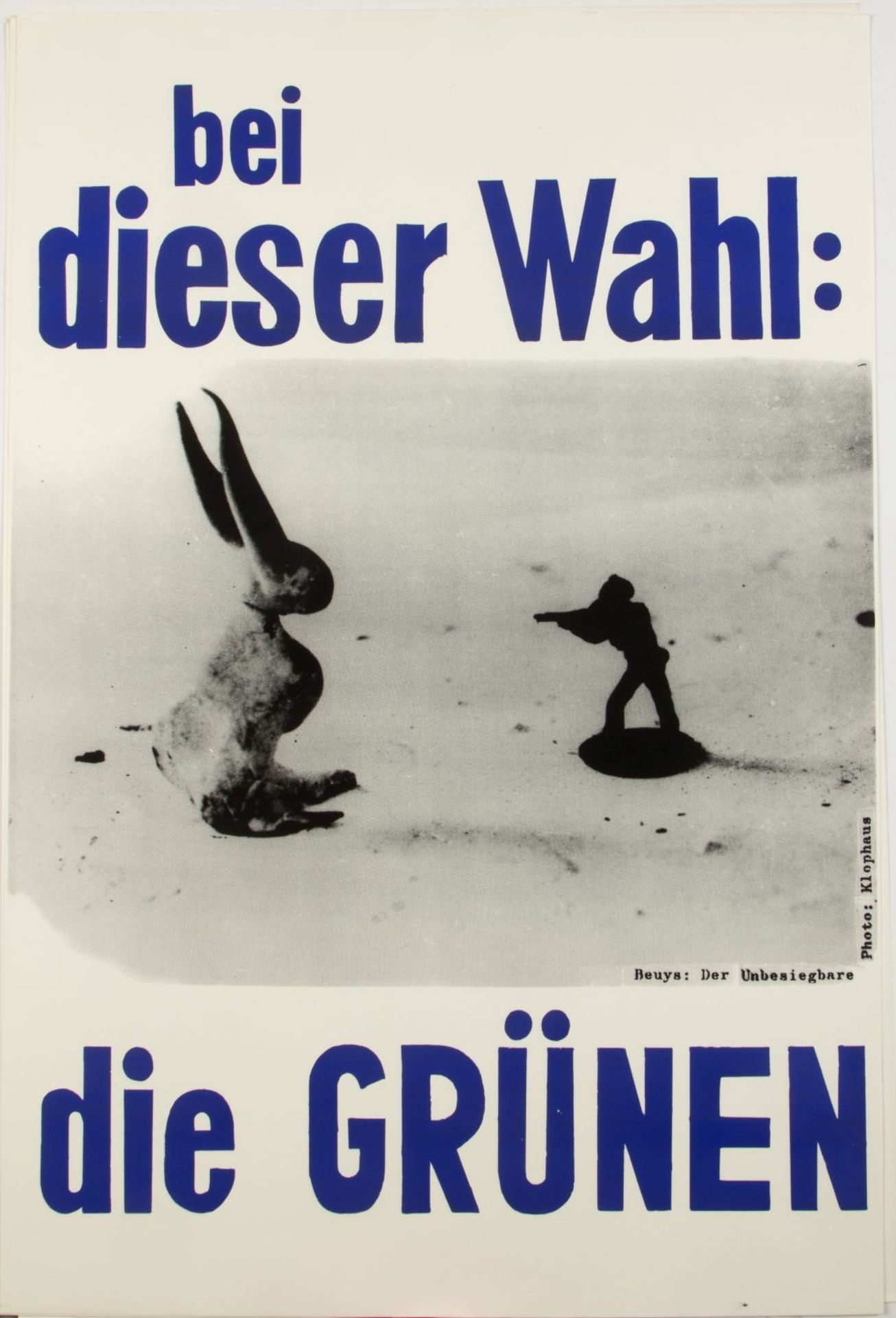 Beuys, Joseph. 1921 Kleve - Düsseldorf 1986 Die Grünen. 7000 Eichen-Ausstellung über ein Kunstwerk.  - Bild 5 aus 6