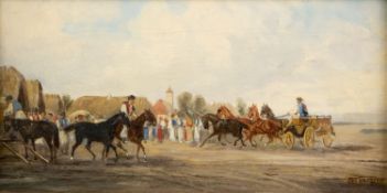 Pettenkofen, August von. 1822 - Wien - 1889