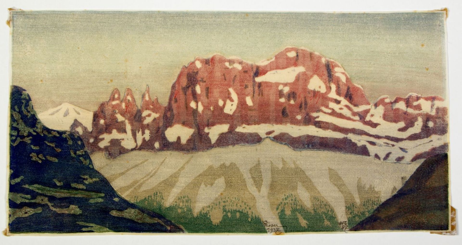 Moser, Carl. 1873 - Bozen - 1939 - Image 8 of 8