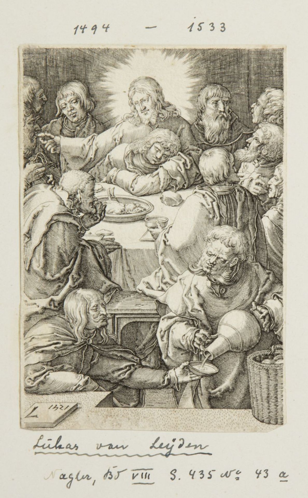 Leyden, Lucas van. 1494 - 1533 - Image 2 of 4