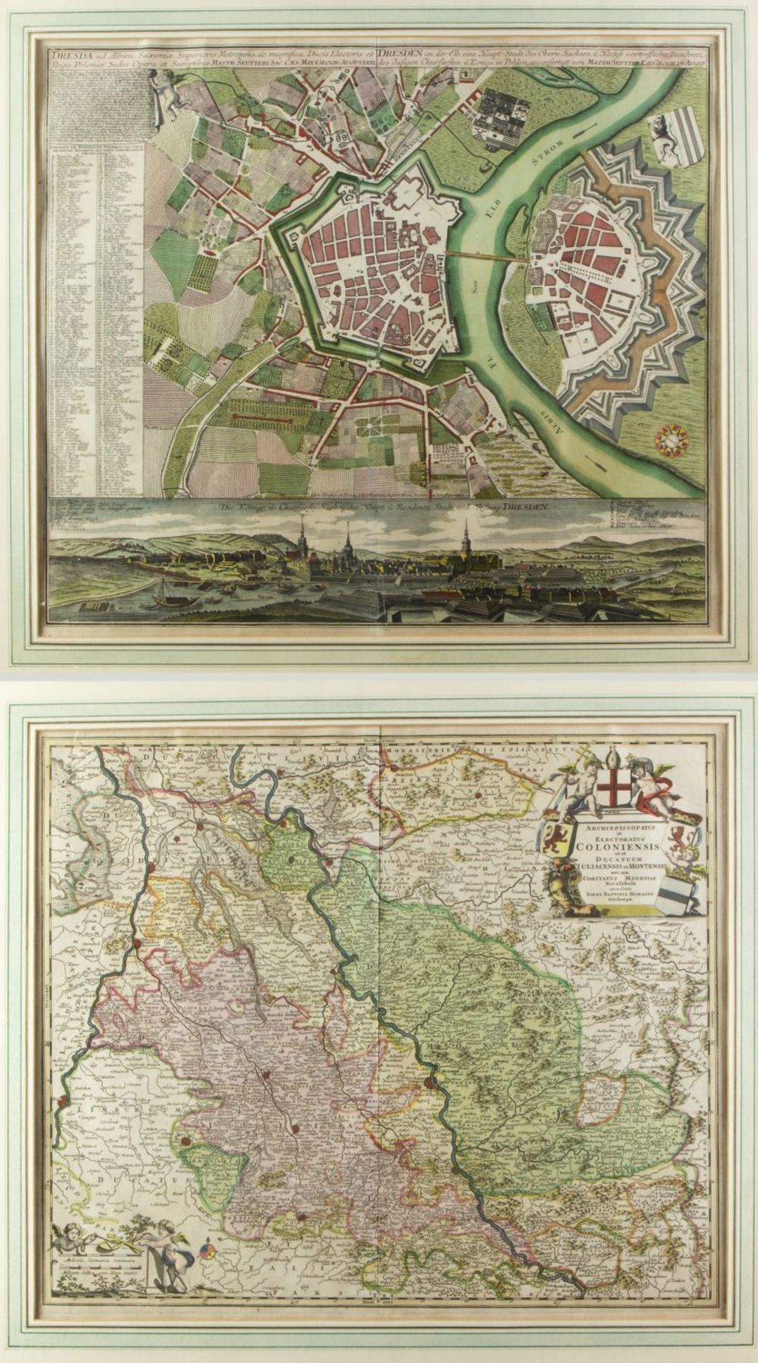 Homann, Johann Baptist. 1664 Oberkammlach - Nürnberg 1724