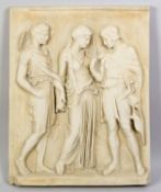 Relief Orpheus, Euridike und Hermes