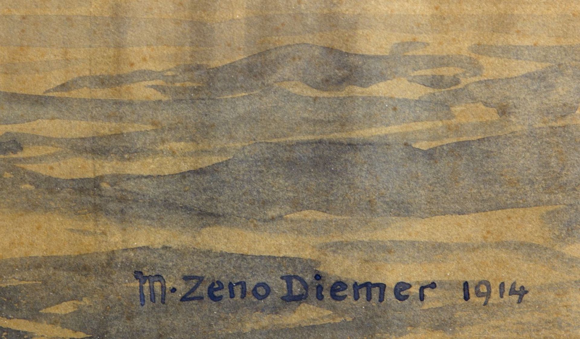 Diemer, Michael Zeno. 1867 München - Oberammergau 1939 - Image 2 of 3