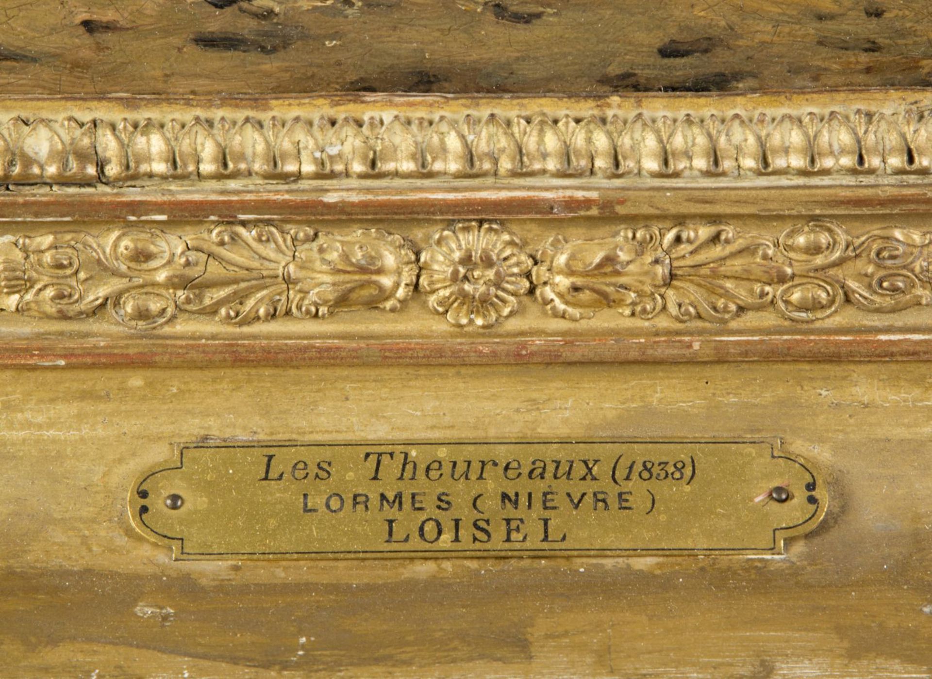 Loisel, Alexandre Francois. 1783 - Neuilly sur Seine - 1856 Les Theureaux Lormes (Nievre). Öl/Lwd. S - Bild 3 aus 4