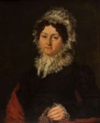 Krafft-Steiner, Barbara. 1764 Iglau - Bamberg 1825 Brustbild der Julie Stieglitz. Öl/Lwd., doubliert