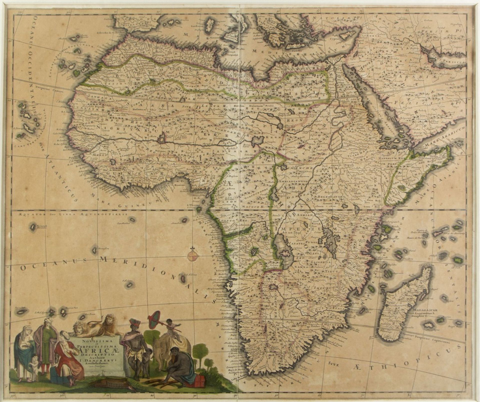 Homann, Johann Baptist. Danckerts, Justus Motus Planetarum Superiorum. Karten von Asien und Afrika. - Image 5 of 5