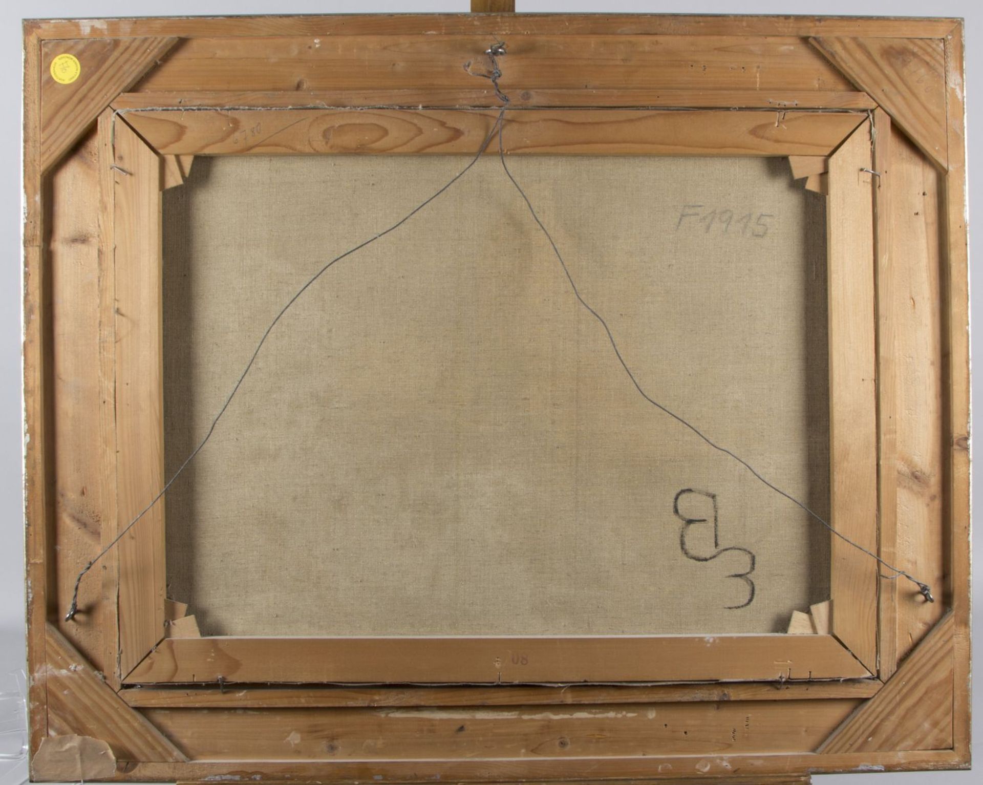 Compton, Edward Harrison. 1881 - Feldafing - 1960 Verschneites Matterhorn. Öl/Lwd. Sign. 60 x 80 cm. - Bild 3 aus 3
