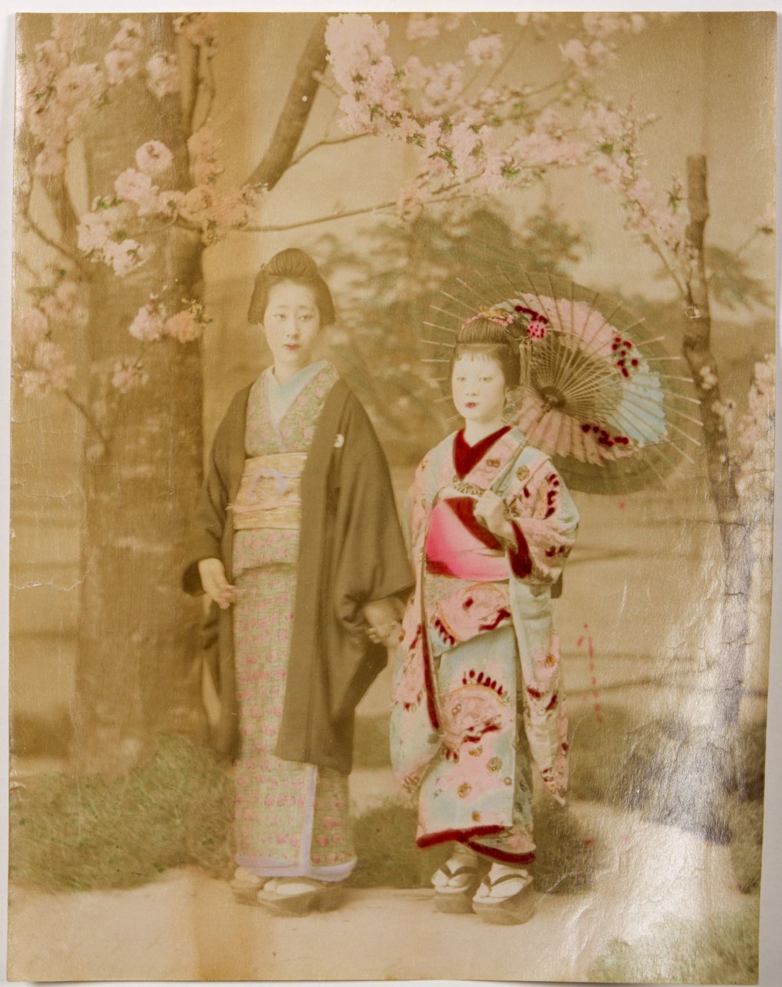 Fukasawa, T. Korbhändler. Osuwa-Tempel, Nagasaki. Tee-Haus von Arashiyama. Reisernte u.a. 20 Photogr - Bild 5 aus 5