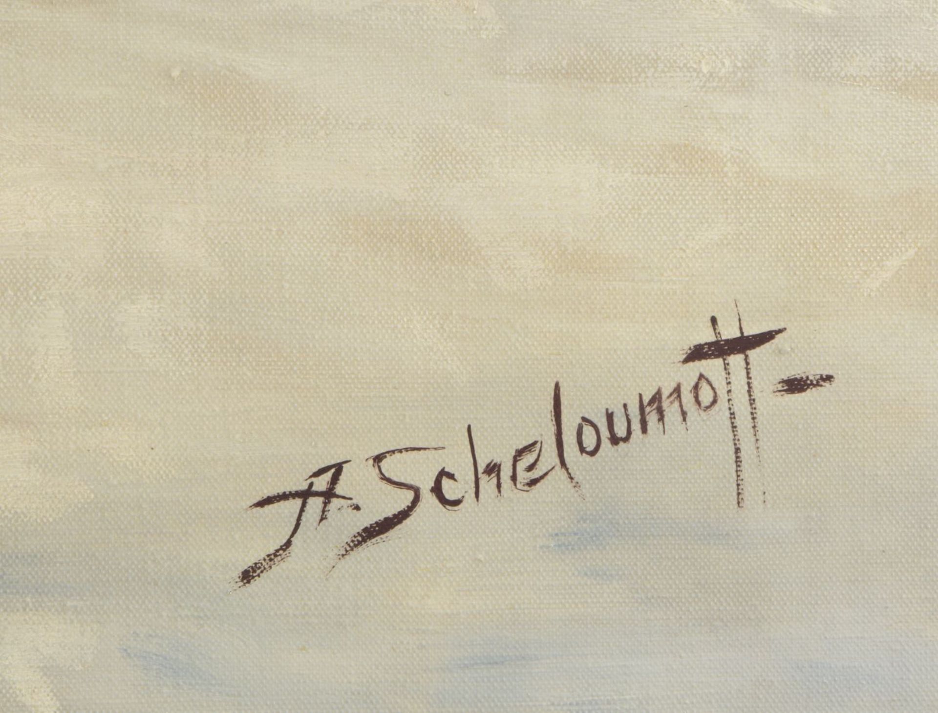 Scheloumoff, Athanase Ivanovitch. 1892 Kamenez - Starnberg 1983 Zwei rasende Troikas von einem Rudel - Bild 2 aus 3
