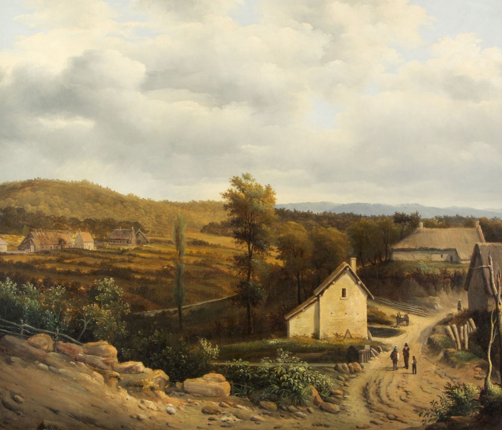 Loisel, Alexandre Francois. 1783 - Neuilly sur Seine - 1856 Les Theureaux Lormes (Nievre). Öl/Lwd. S