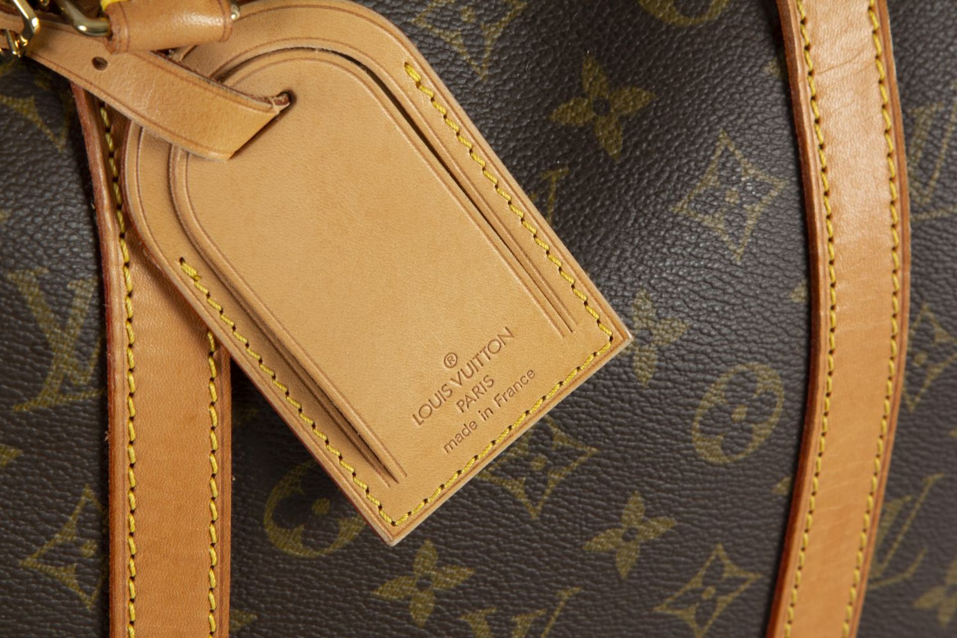 Louis Vuitton-Koffer Sirius 50 Canvas Monogram. Rindsleder. Kofferanhänger. Firmensignet Louis Vuitt - Image 2 of 2