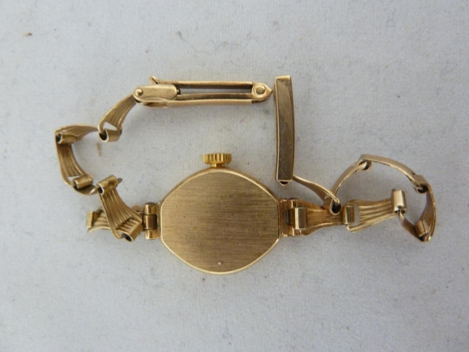 A ladies 9ct gold Everite Quartz wristwatch, 7.3 grms approx - Image 6 of 6