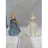 Two Royal Worcester porcelain figures: Hannah - Figurine of the Year 2000; and The Chalice of