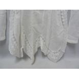 Vintage maids and cooks aprons, including: a cooks cap, a whitework 'afternoon' apron and a lace and