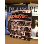 Plays and Players Magazine and Plays International - a large quantity of magazines 1960's - 1990's
