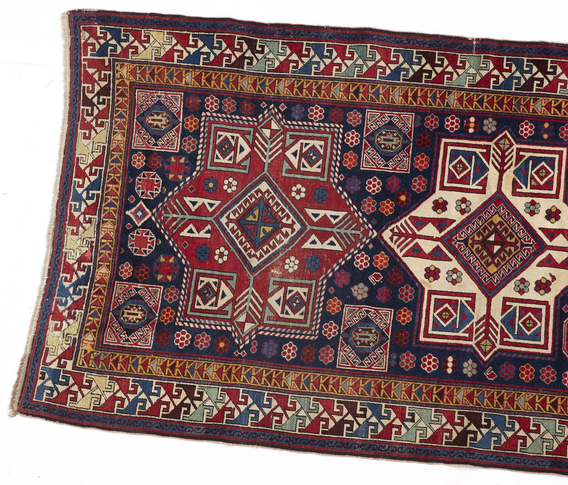 AN AKSTAFA RUG, 19TH CENTURY - Image 3 of 4