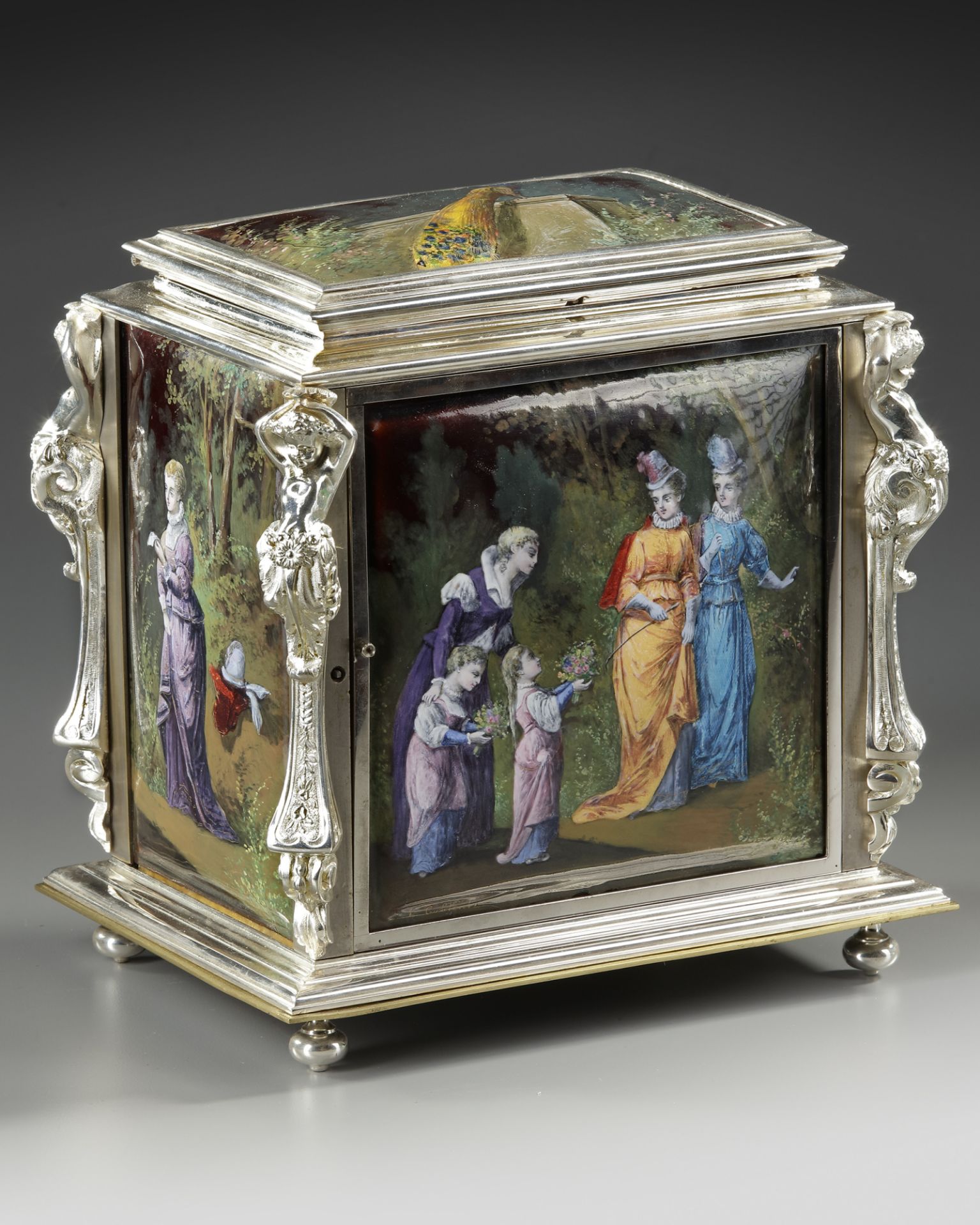 A JEWELRY BOX, FRANCE, LATE 19TH CENTURY