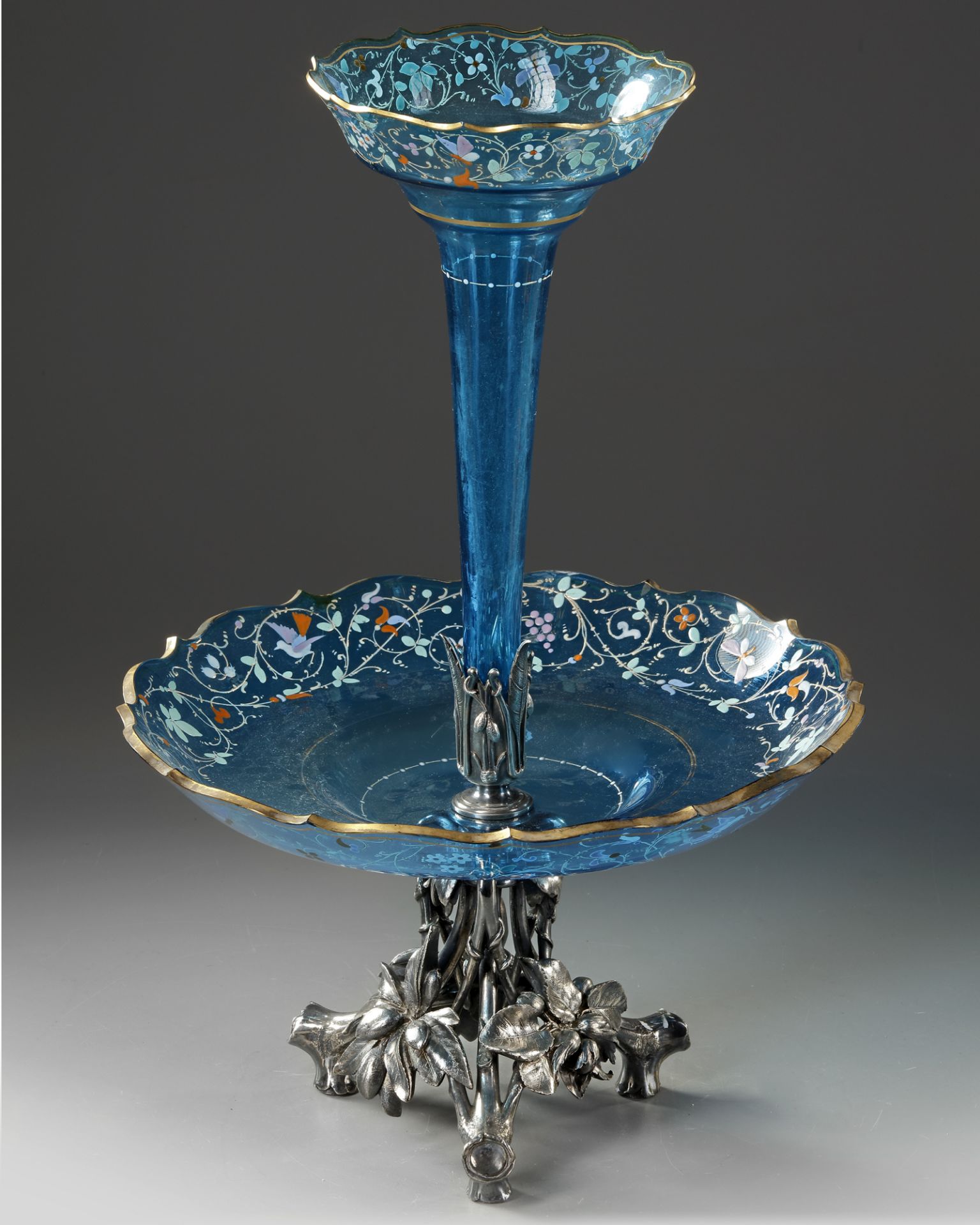 A SOLIFLORE CENTERPIECE, CIRCA 1870 - Image 2 of 4