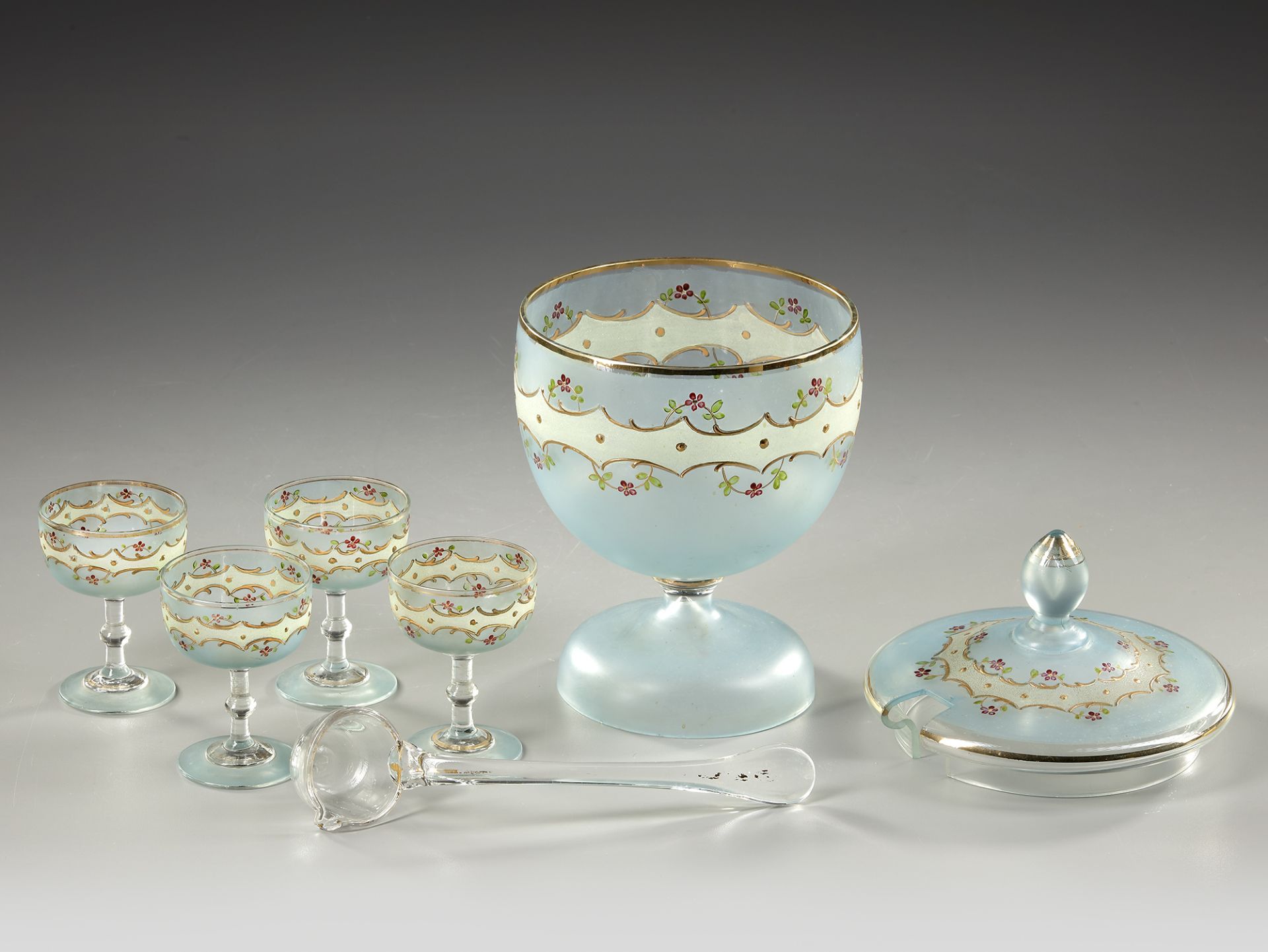 A PUNCH BOWL SET, CIRCA 1950 - Image 3 of 3