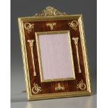 A FRENCH EMPIRE STYLE FRAME, LATE 19TH CENTURY