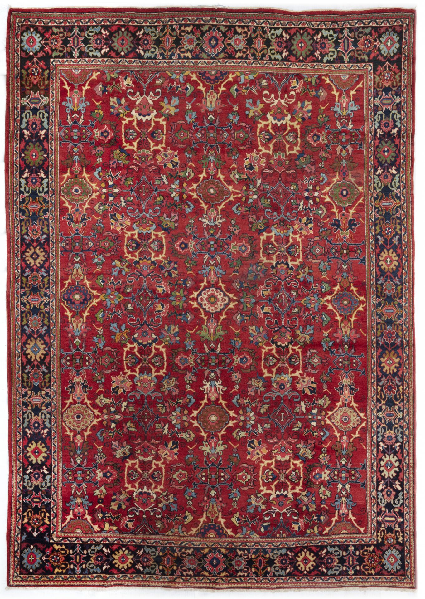 A MAHAL CARPET WITH ALLOVER DESIGN, CIRCA 1910-1920